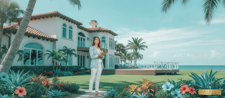 Gulf Coast real estate agent assessing home value and pricing, Bradenton Florida