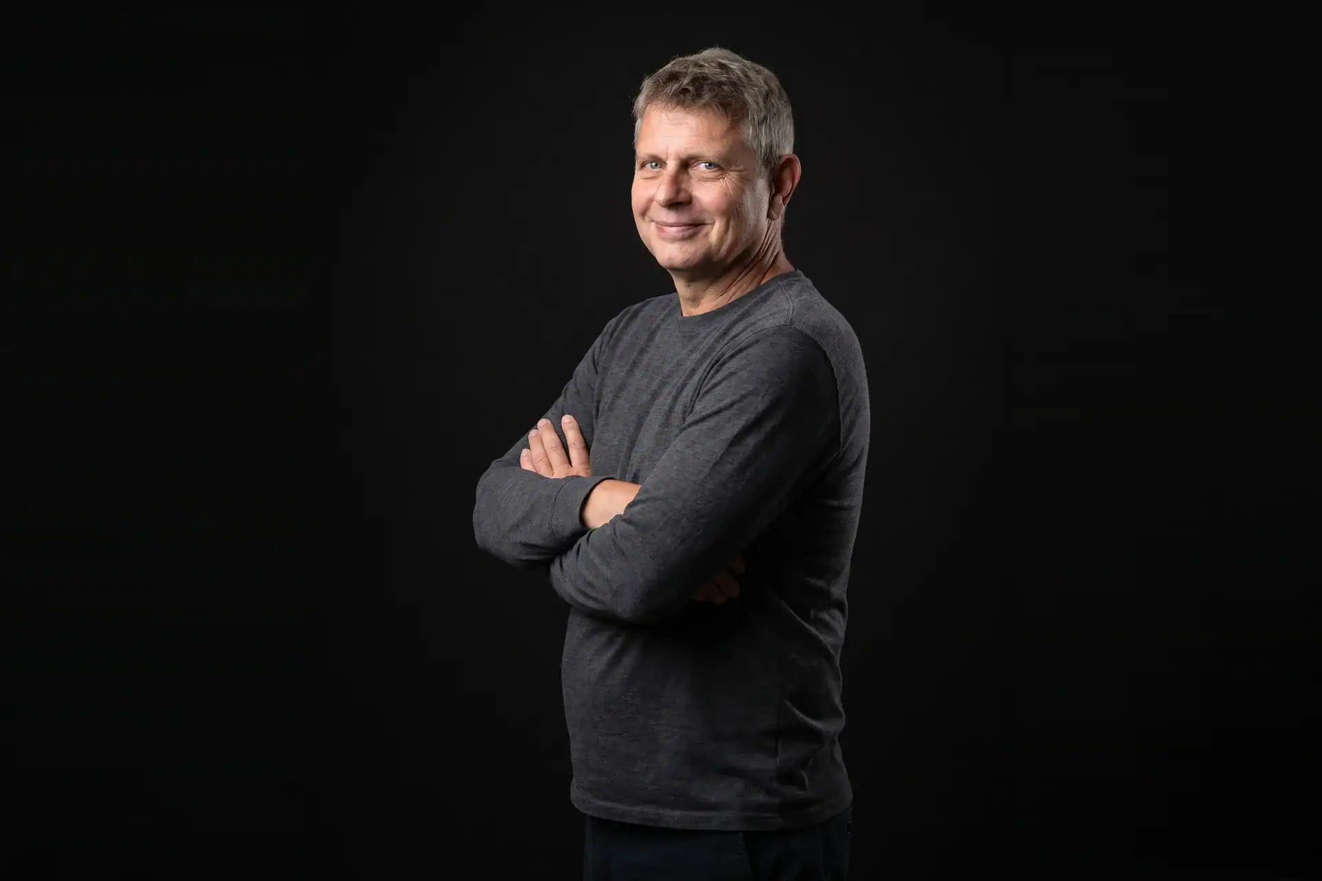 Axel Weiss, broker at Sea to Sky Realty in Bradenton, Florida — studio portrait, three-quarter view